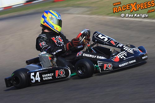 F1 Energy Drink sterk debuut Willem Jan de Loos
